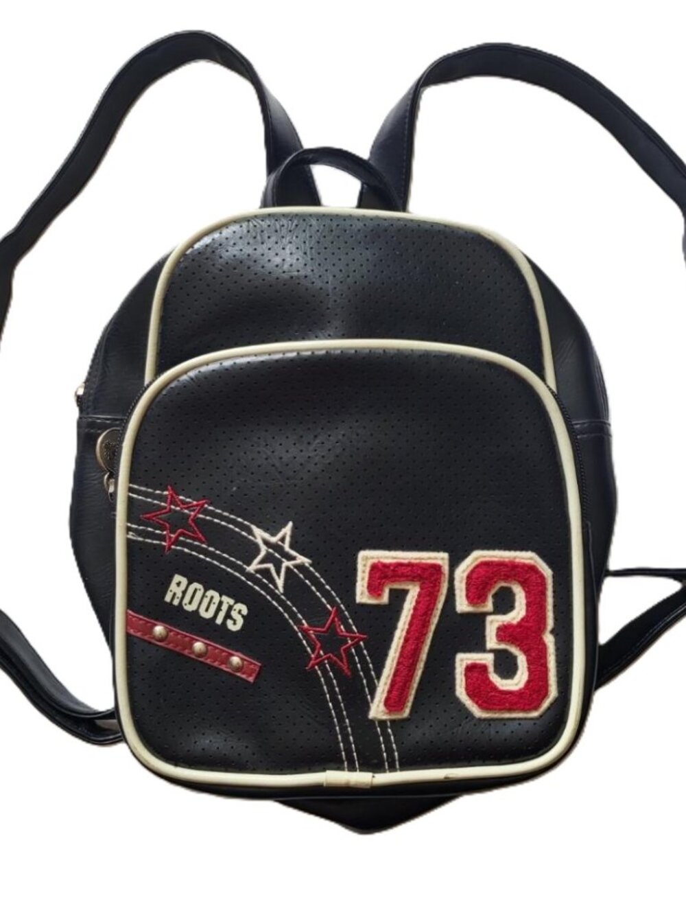 Roots 73 Perforated Varsity Mini Backpack